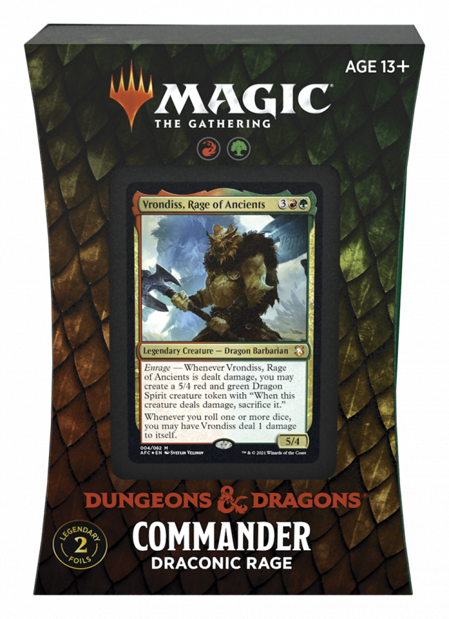 Magic The Gathering: Adventures in the Forgotten Realms - Commander Deck - Draconic Rage