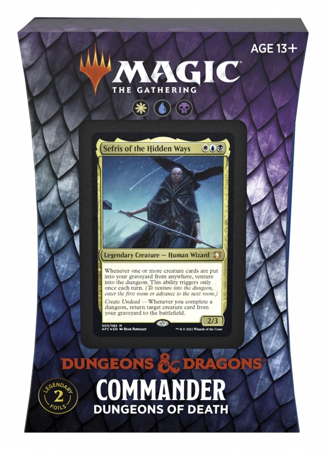 Magic The Gathering: Adventures in the Forgotten Realms - Commander Deck - Dungeons of Death