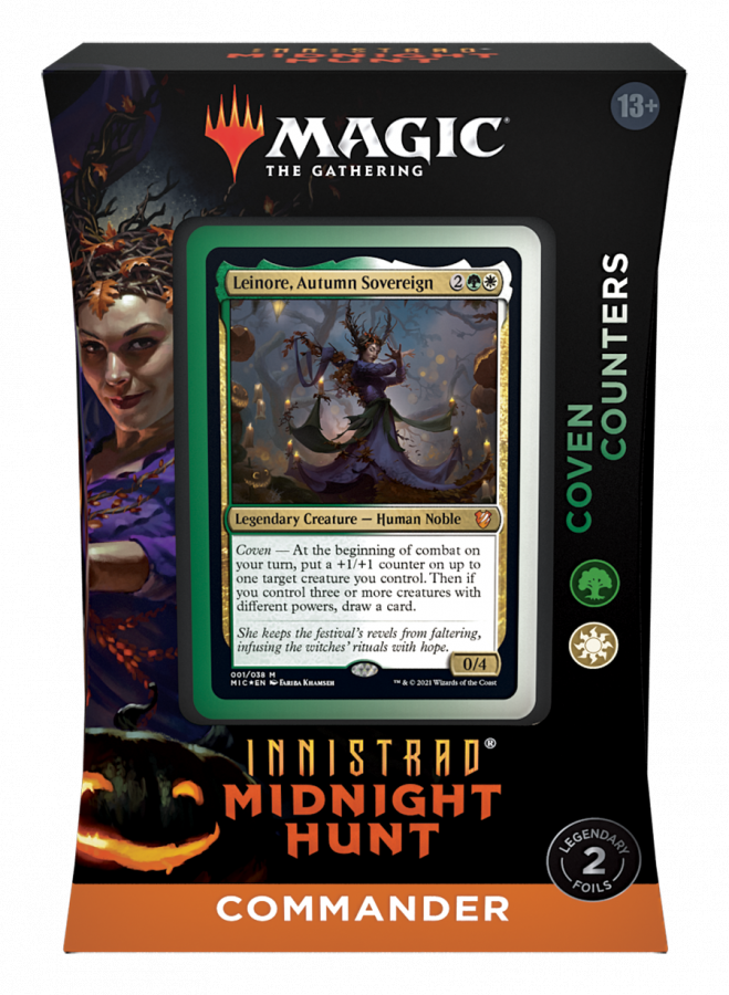 Magic The Gathering: Innistrad: Midnight Hunt - Commander Deck - Coven Counters