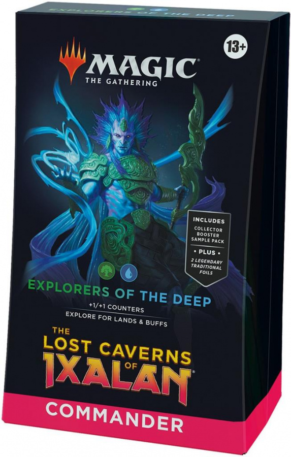 Magic the Gathering: The Lost Caverns of Ixalan - Commander Deck - Explorers of the Deep
