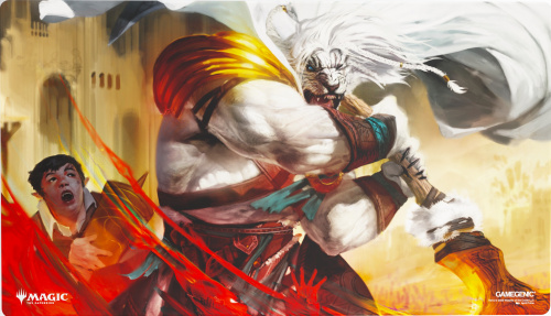 Gamegenic: Magic the Gathering - Secrets of Strixhaven - Prime Playmat - Ajani's Response