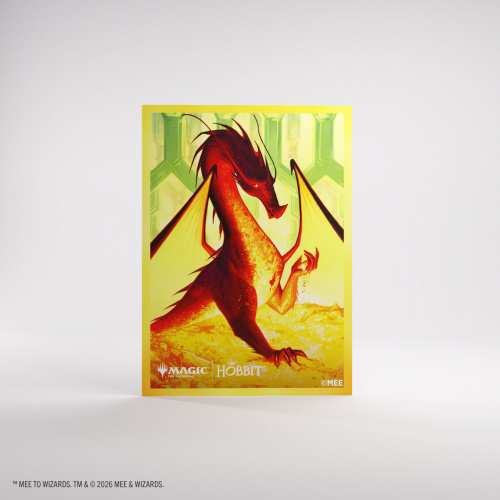 Gamegenic: Magic the Gathering - The Hobbit - Premium Art Sleeves - Smaug the Golden