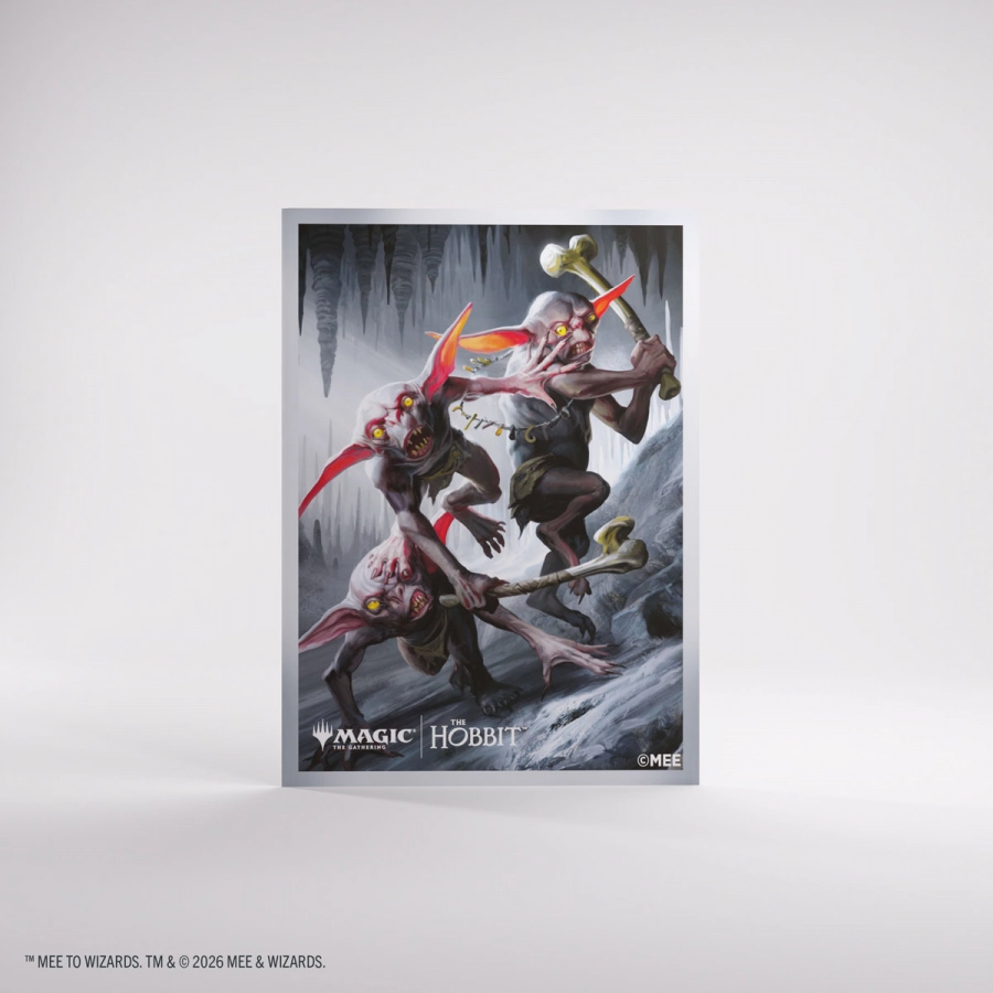 Gamegenic: Magic the Gathering - The Hobbit - Premium Art Sleeves - Goblin Army Token
