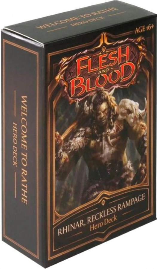 Flesh and Blood TCG: Welcome to Rathe - Hero Deck - Rhinar Reckless Rampage