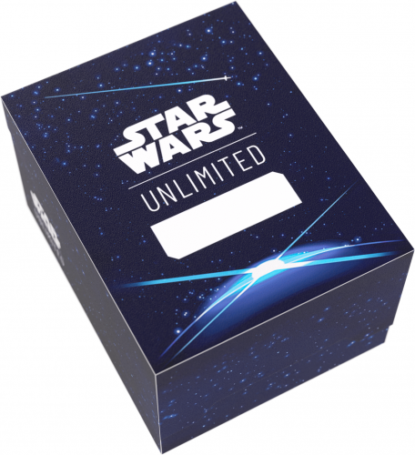 Gamegenic: Star Wars Unlimited Card Game - Twin Suns Soft Crate - Card Back Blue