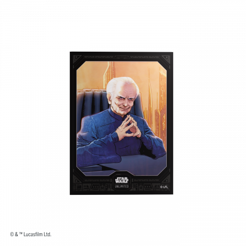 Gamegenic: Star Wars Unlimited Card Game - Premium Art Sleeves - Chancellor Palpatine