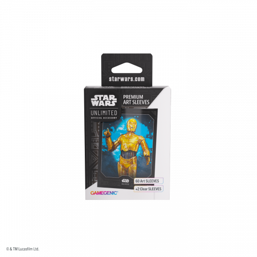 Gamegenic: Star Wars Unlimited Card Game - Premium Art Sleeves - C-3PO