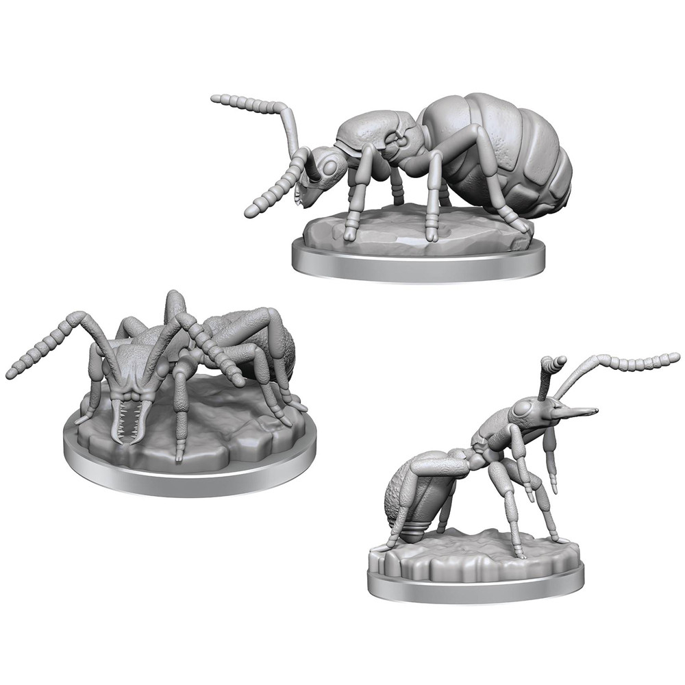 WizKids Deep Cuts: Unpainted Miniatures - Giant Ants