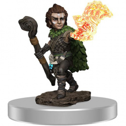 Pathfinder Battles: Premium figures - Male Gnome Druid