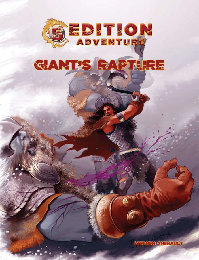 5th Edition Adventures: Giant's Rapture