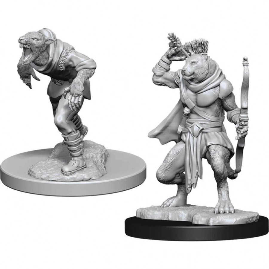 Dungeons & Dragons: Nolzur’s Marvelous Miniatures - Wererat & Weretiger