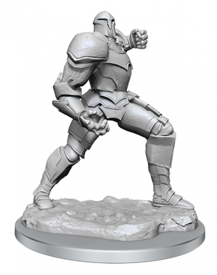 Critical Role Unpainted Miniatures: Platinum Golem