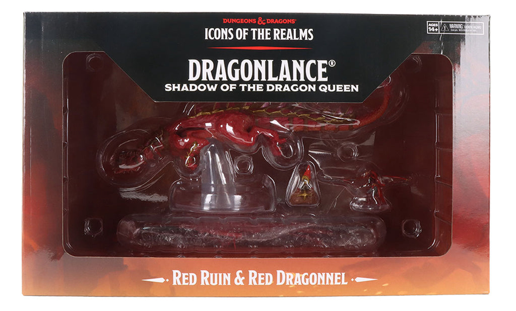 Dungeons & Dragons: Icons of the Realms - Dragonlance - Red Ruin & Red Dragonnel