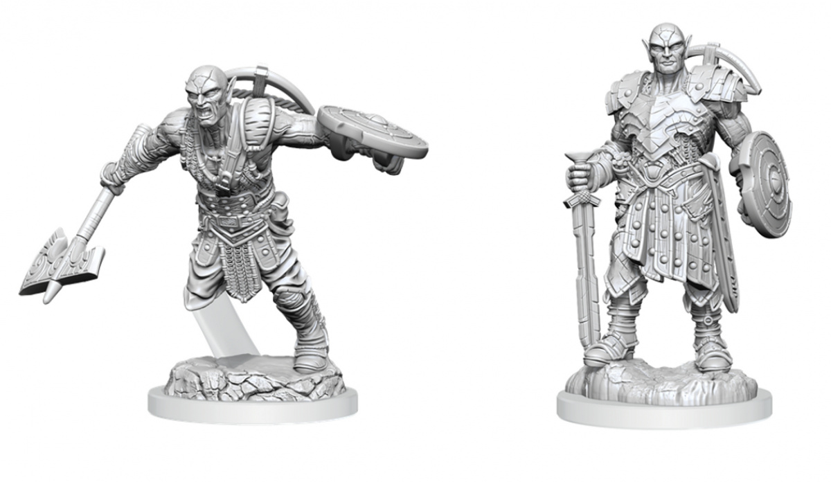 Dungeons & Dragons: Nolzur’s Marvelous Miniatures - Male Earth Genasi Fighter