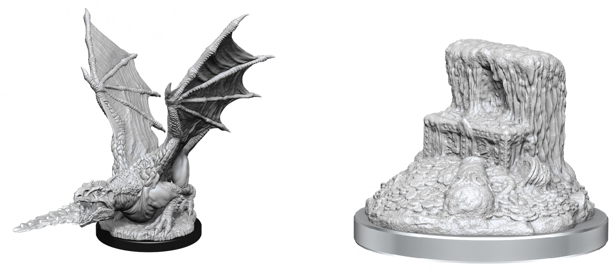 Dungeons & Dragons: Nolzur's Marvelous Miniatures - White Dragon Wyrmling