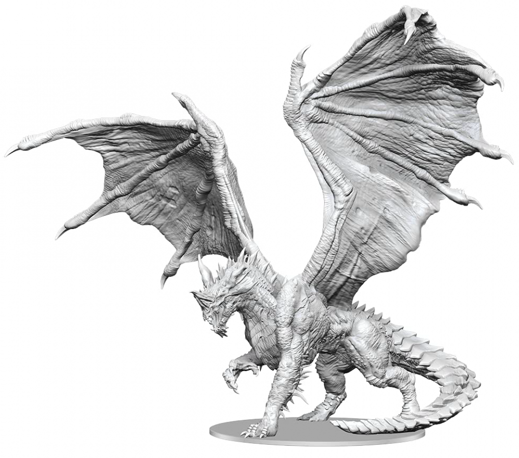 Dungeons & Dragons: Nolzur’s Marvelous Miniatures - Adult Blue Dragon