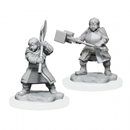 Wizkids: Critical Role Unpainted Miniatures - Dwarf Fighter Dwendalian Empire