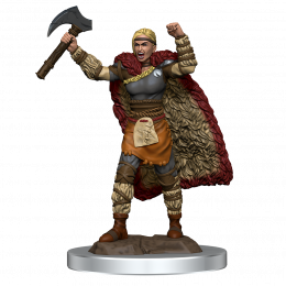 Dungeons & Dragons: Icons of the Realms - Premium Figures - Female Human Barbarian