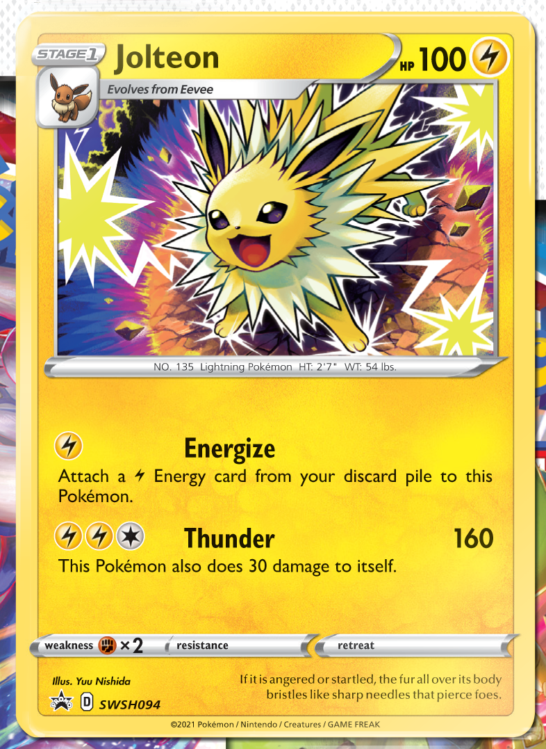 Pokemon TCG: Battle Styles - 3-pack Blister - Jolteon