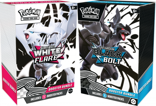 Pokémon TCG: Scarlet & Violet - Black Bolt & White Flare - Booster Bundle - Reshiram/Zekrom (20)