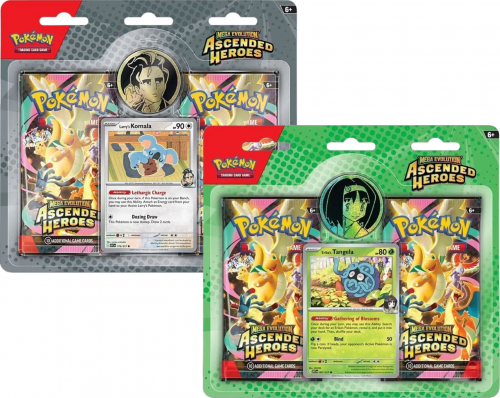 Pokemon TCG: Mega Evolution - Ascended Heroes - Trainer's 2-pack Blister Display (24)