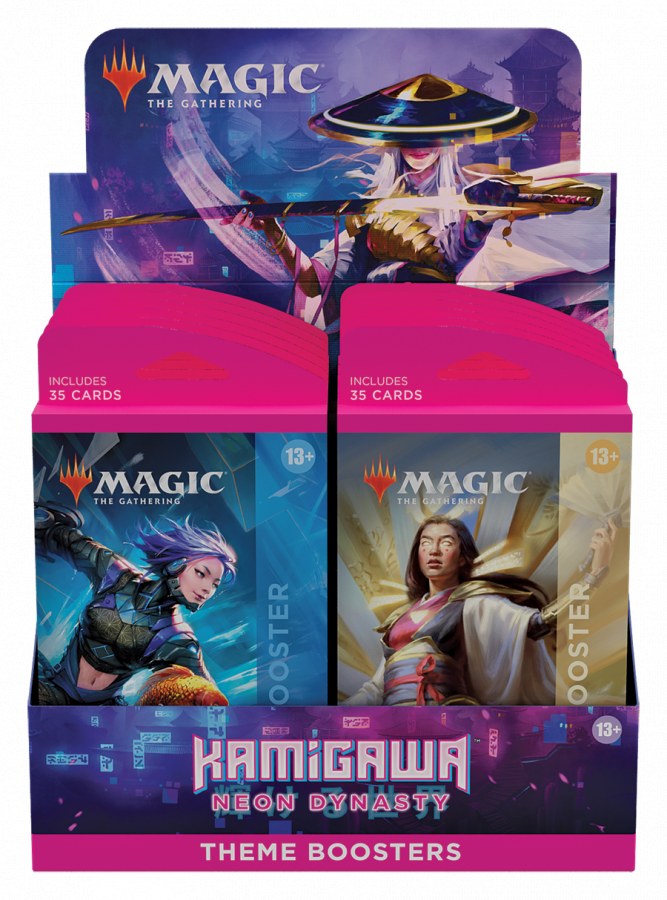 Magic the Gathering: Kamigawa - Neon Dynasty - Theme Boosters Box (Display 12 szt.)