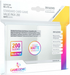 Gamegenic: Matte Value Sleeving Pack (66x91 mm) 200 sztuk