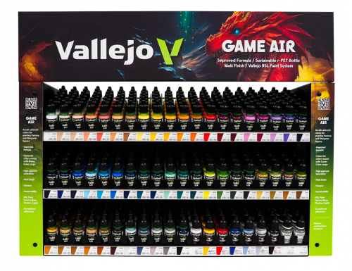 Vallejo: New Game Air - Regał + zawartość
