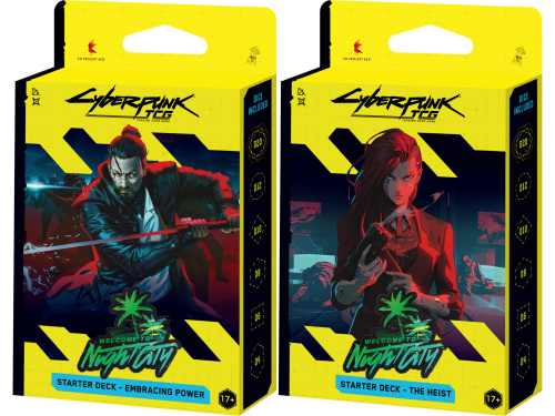 Cyberpunk TCG: Welcome to Night City - Retailer Starter Deck Display (6)