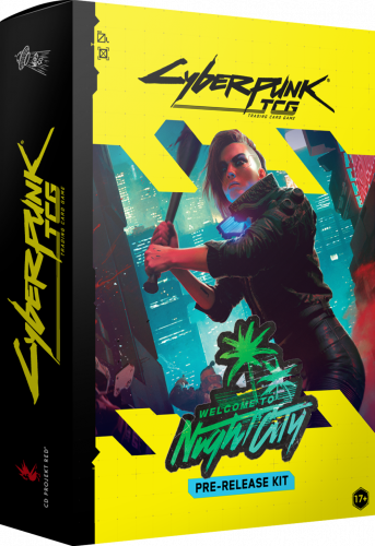 Cyberpunk TCG: Welcome to Night City - Pre-Release Kit Display (8)