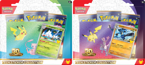 Pokemon TCG: 30th Celebration - Tech Sticker Collection Display (24)