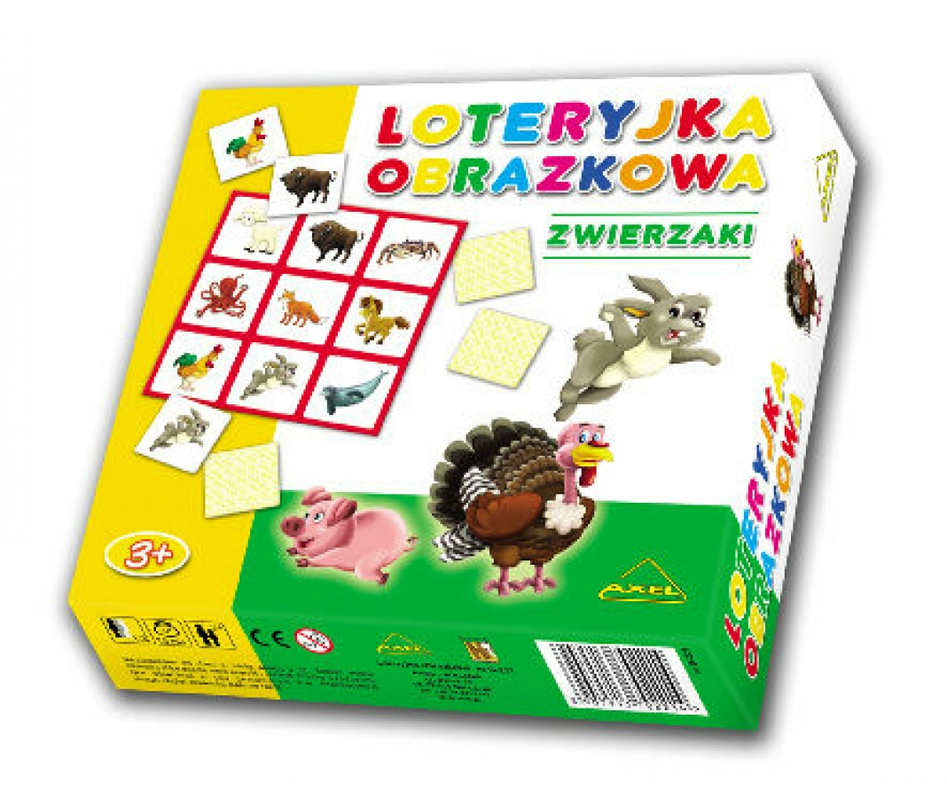 Loteryjka obrazkowa - Zwierzaki