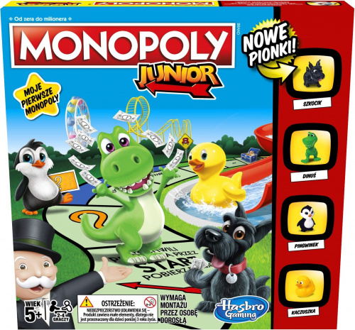 Monopoly Junior z nowymi pionkami!