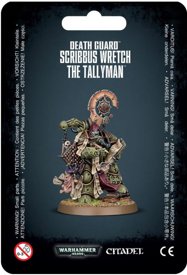 Warhammer 40,000: Death Guard - Scribbus Wretch, the Tallyman