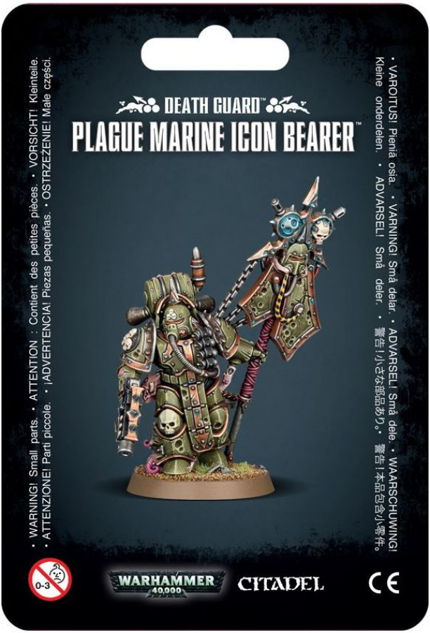 Warhammer 40,000: Death Guard - Plague Marine Icon Bearer