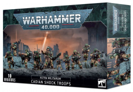 Warhammer 40,000: Astra Militarum - Cadian Shock Troops