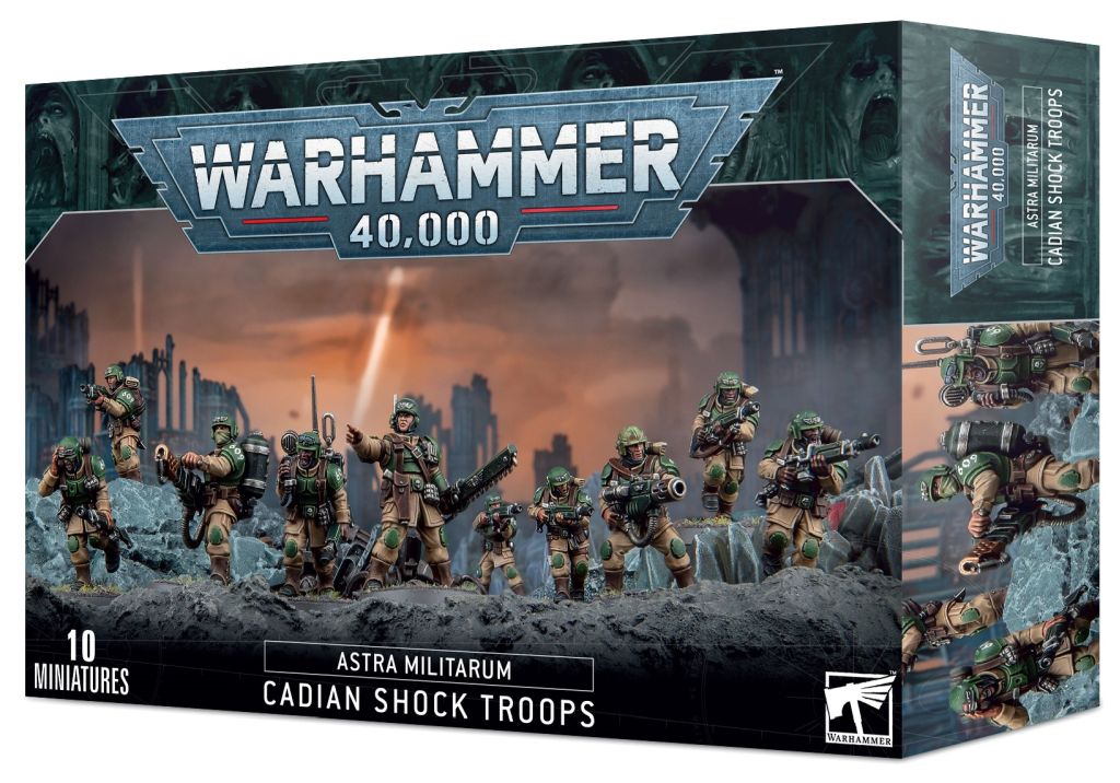 Warhammer 40,000: Astra Militarum - Cadian Shock Troops