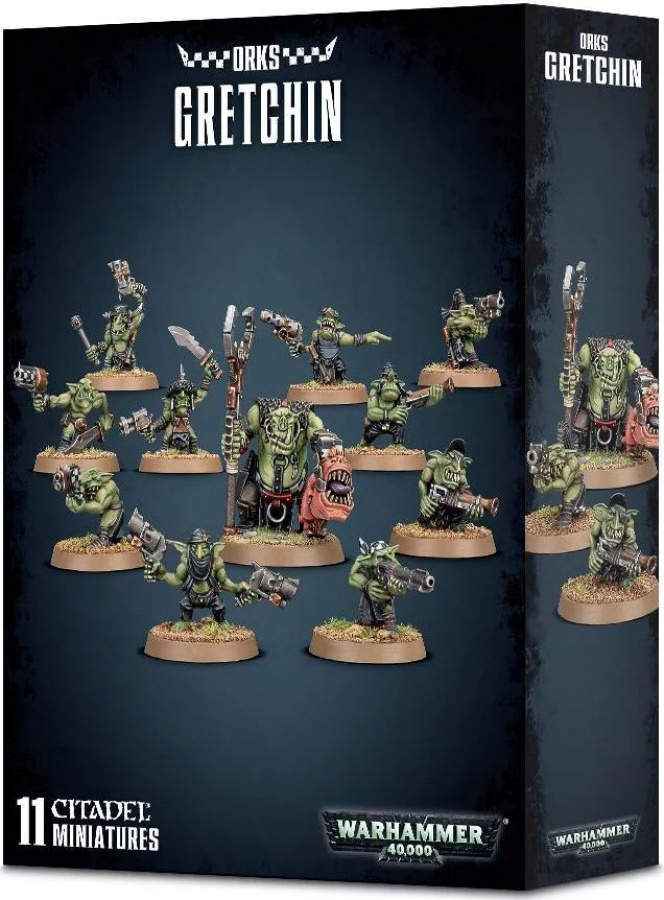 WH40K: Orks Runtherd And Gretchin