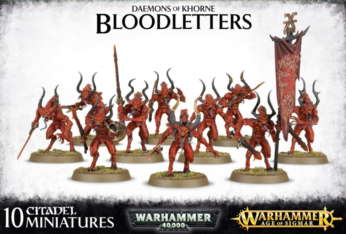 Bloodletters of Khorne (10 plastikowych)