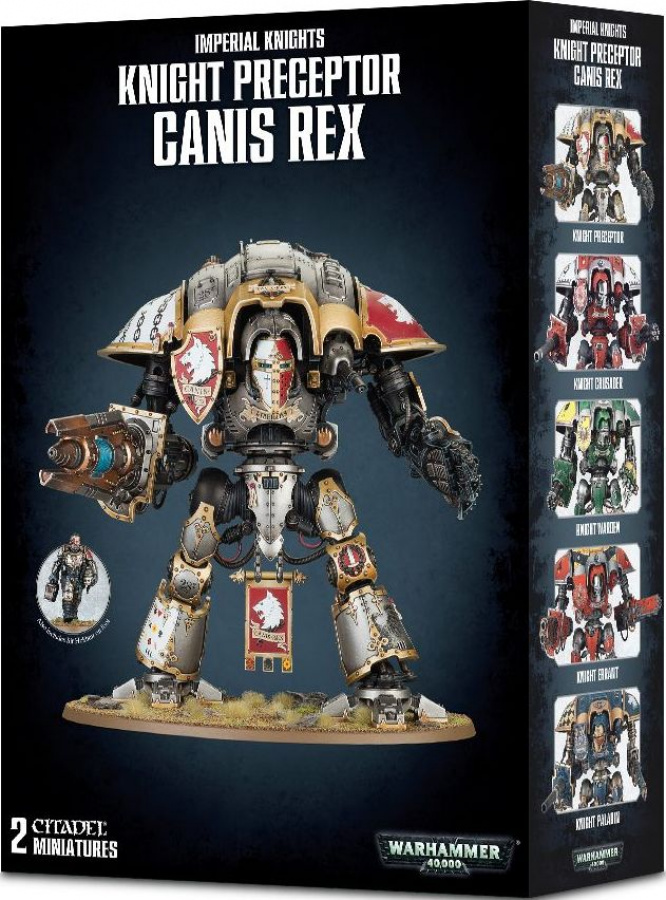 Warhammer 40,000: Imperial Knights - Knight Preceptor Canis Rex