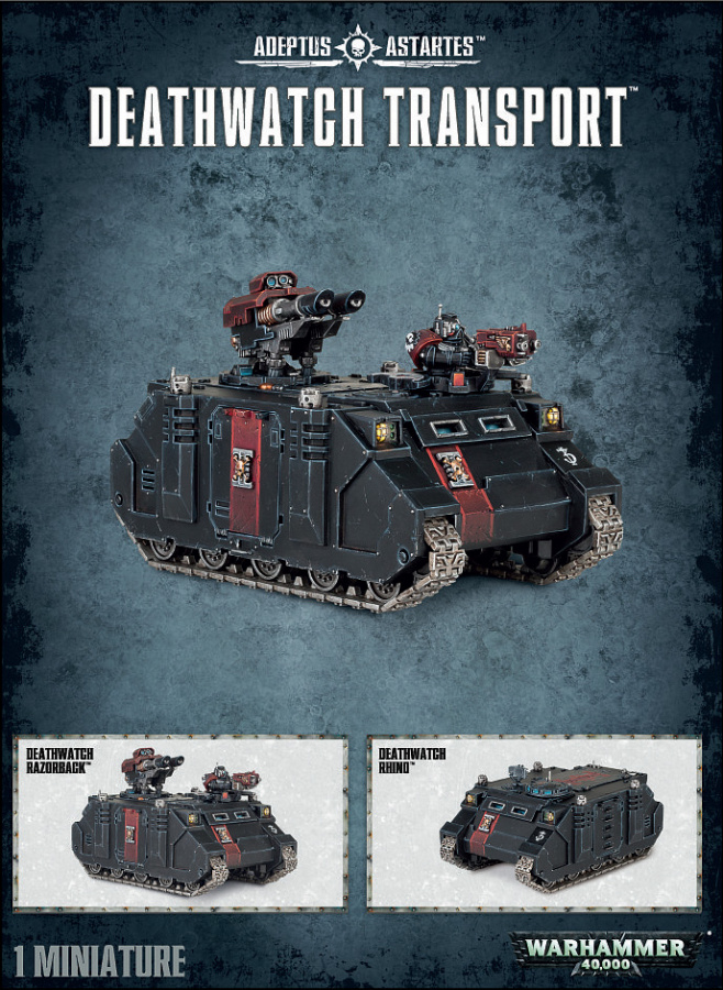Deathwatch Transport (Rhino, Razorback)