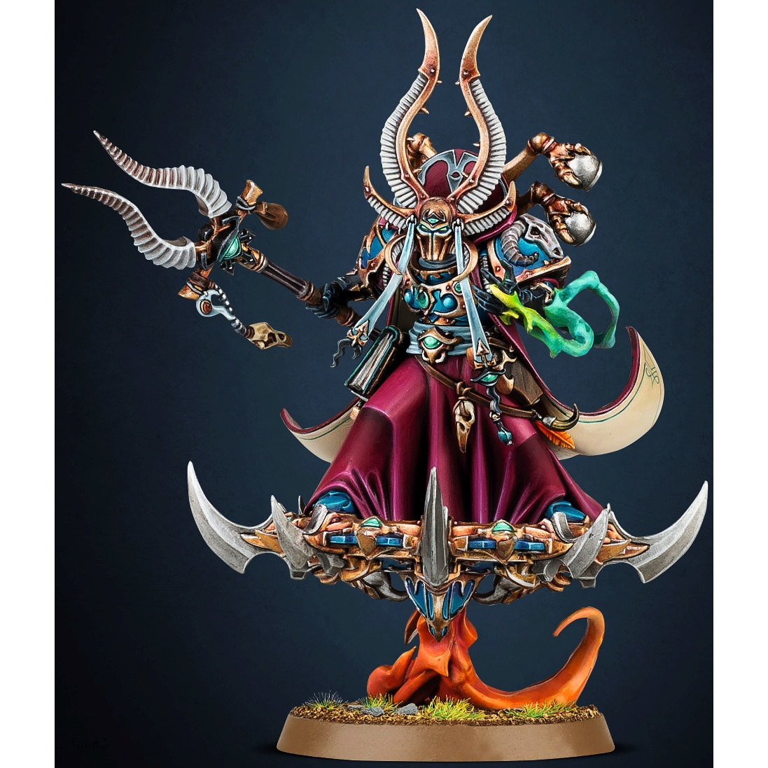 Warhammer 40000 Thousand Sons Ahriman Arch Sorcerer Of Tzeentch 8826