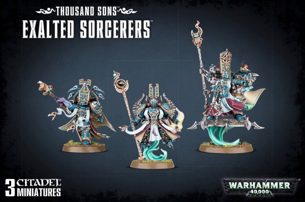 Warhammer 40,000 - Thousand Sons - Exalted Sorcerers