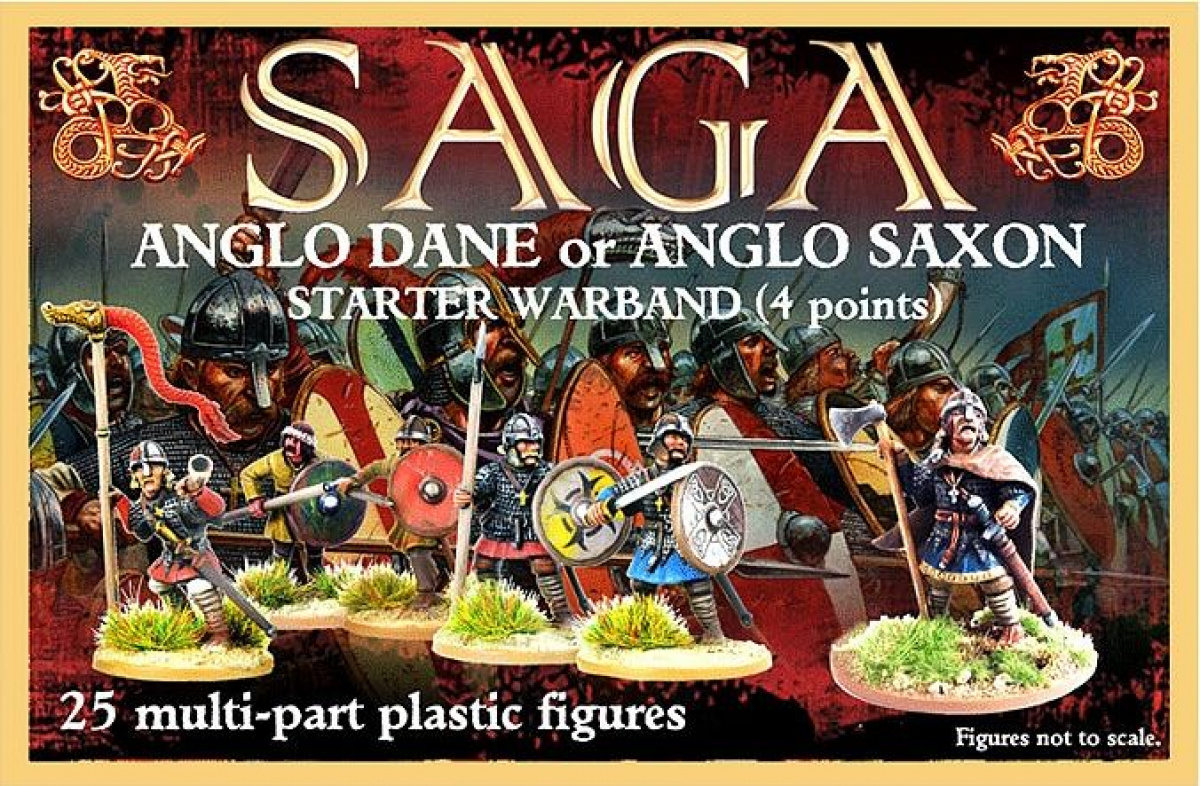 Saga: Anglo Dane or Anglo Saxon Starter Warband (4 points)