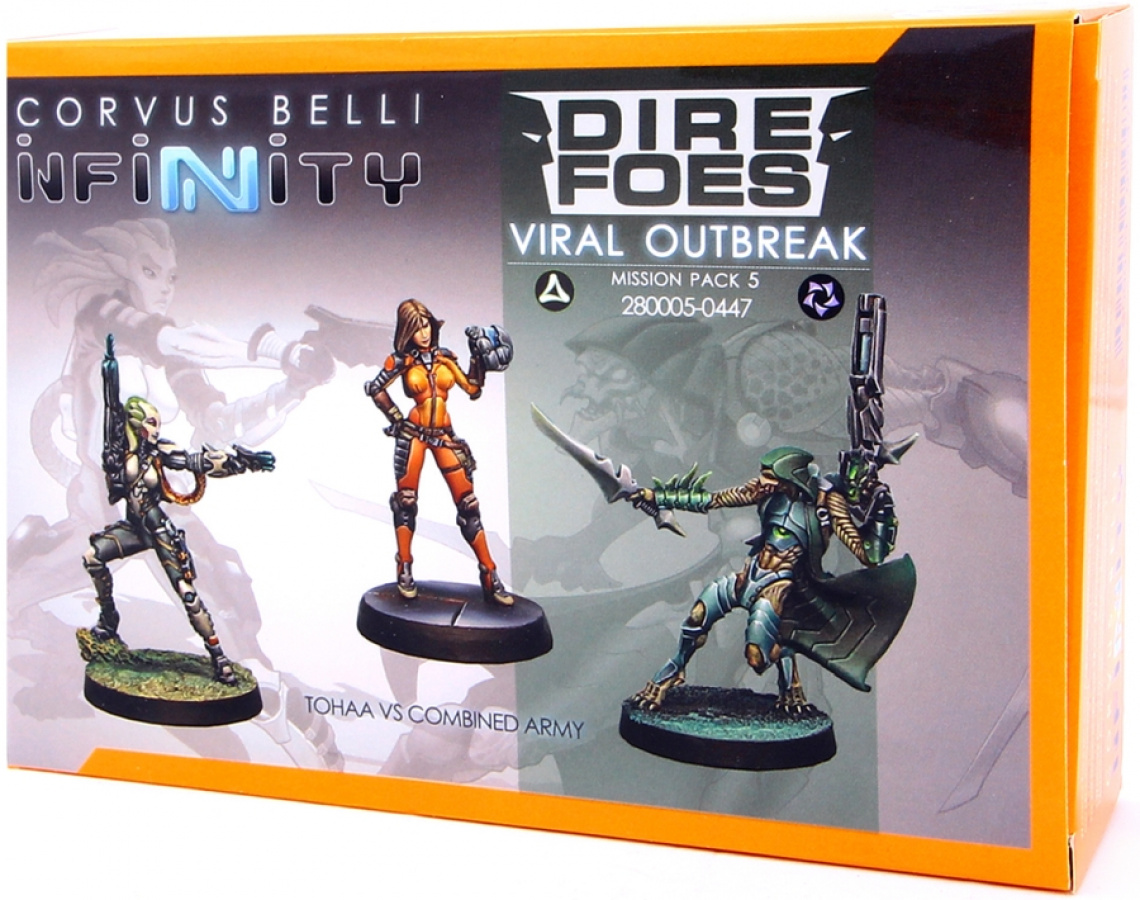 Infinity: Dire Foes - Viral Outbreak - Mission Pack 5