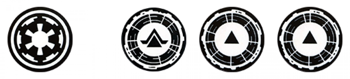 SWL Tokens - Troops and Command - Black (3)