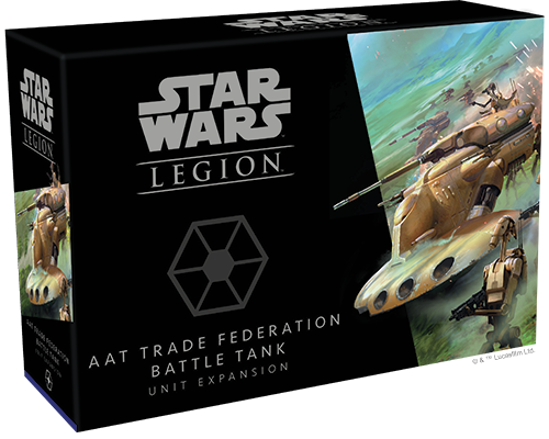 star wars: legion: aat trade federation battle tank