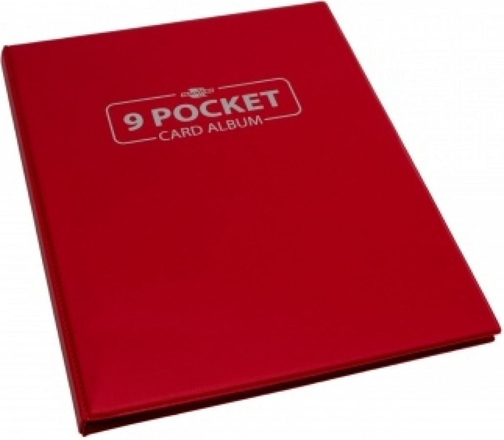 Blackfire: 9 Pocket Card Album - Red