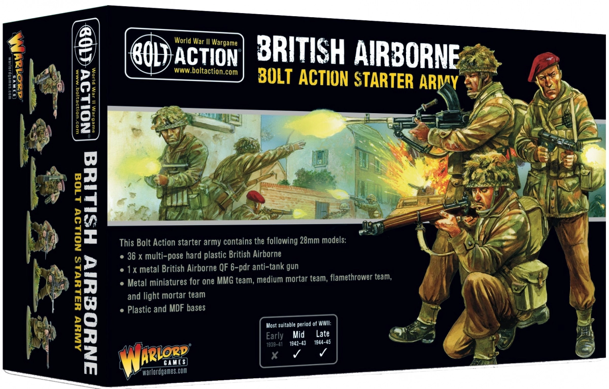 Warlord Games: British Airborne - Bolt Action Starter Army