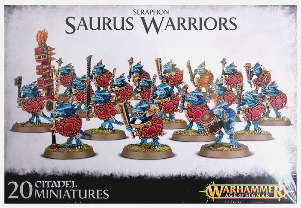 Seraphon Saurus Warriors